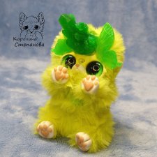 Хрустальный Ниппи - желтый