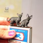 Коты Сфинксы - миниатюра