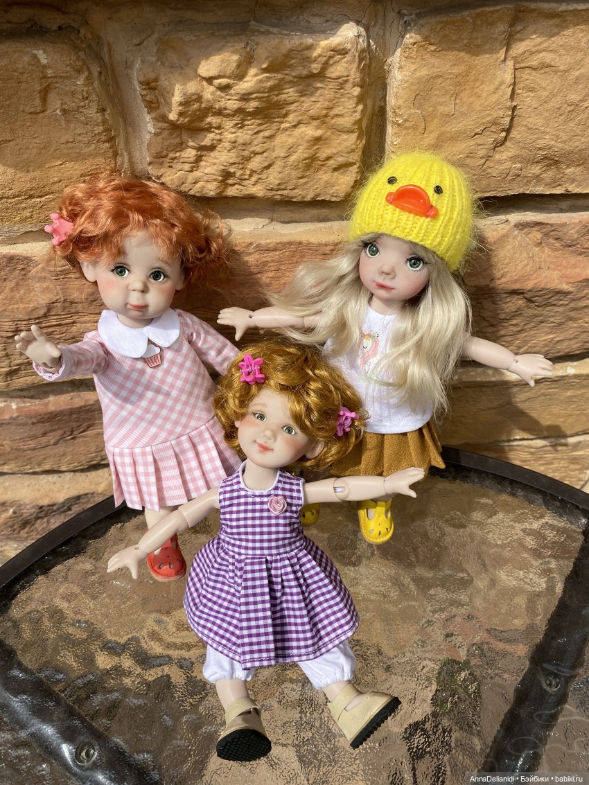 Вышли в сад три феечки — Куклы Miroxdolls (Оксана Миронова): российские БЖД (фото 5)