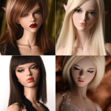 Raccoon doll - спецвыпуск! Головы отдельно