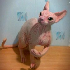 Сфинкс, авторская игрушка своими руками