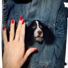 Брошь "Спрингер спаниель"