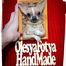 Объёмный портрет чихуахуа