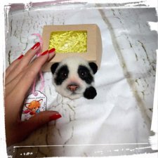 Еще одна панда брошь