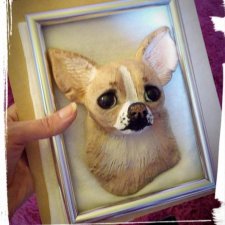 Панно из соленого теста