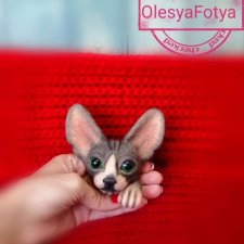 Брошь сфинкс