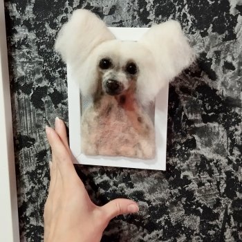 Портрет в процессе