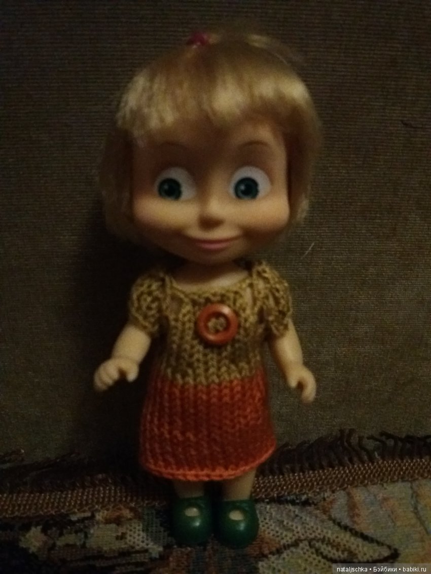 Масяня — Куклы Маша и Медведь (Simba): Маша в кармашке