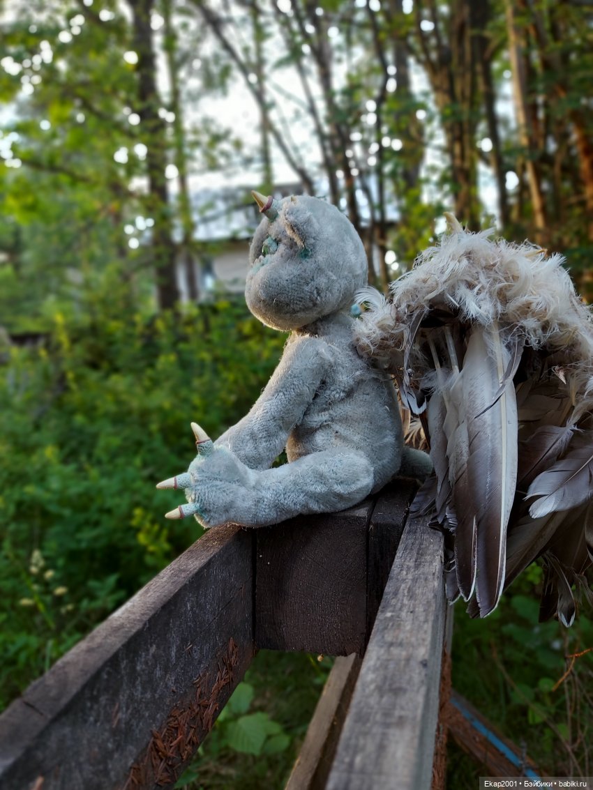 Химмнешкур анди — Игрушки в смешанной технике (мех и глина): Арт (фото 2)