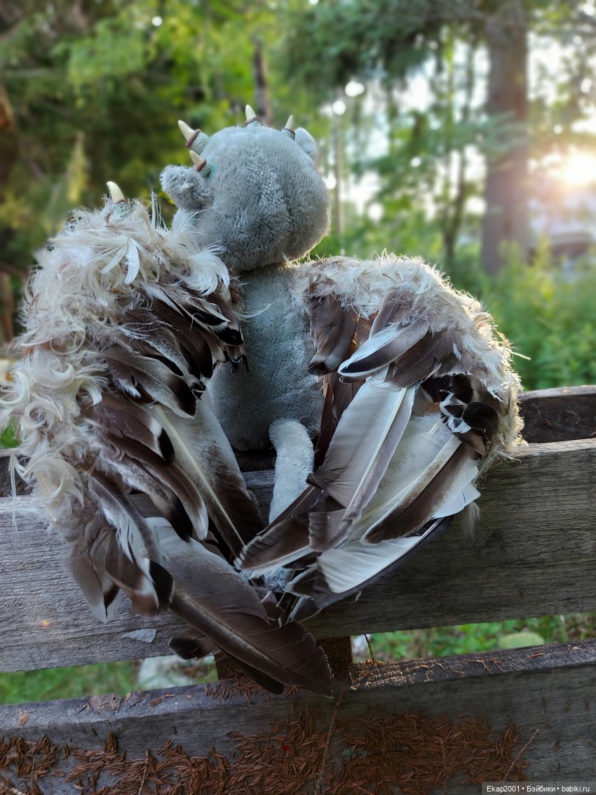 Химмнешкур анди — Игрушки в смешанной технике (мех и глина): Арт