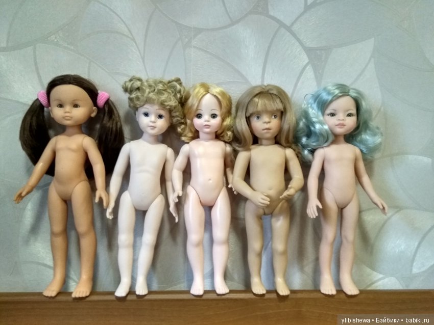 Сравнение кукол разных лет и производителей (фото 4)