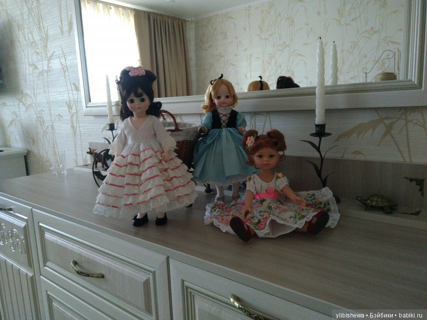 Сравнение кукол разных лет и производителей