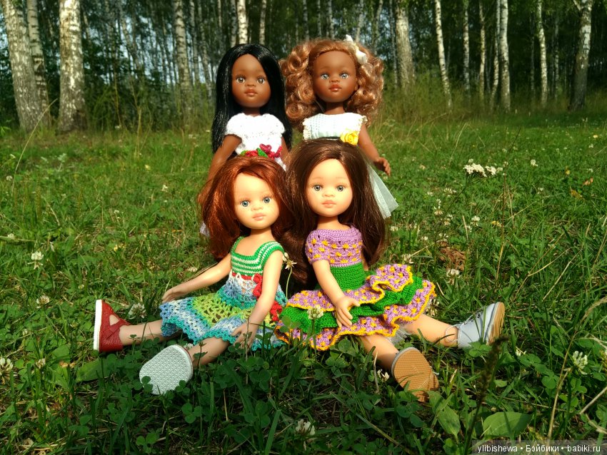 Норный квартет — Куклы Paola Reina (Паола Рейна): новинки