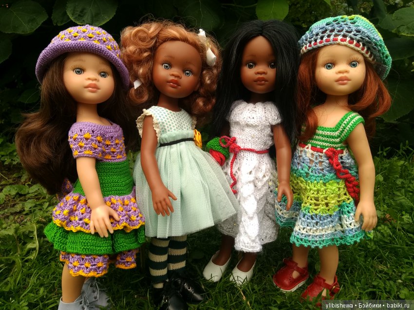 Норный квартет — Куклы Paola Reina (Паола Рейна): новинки