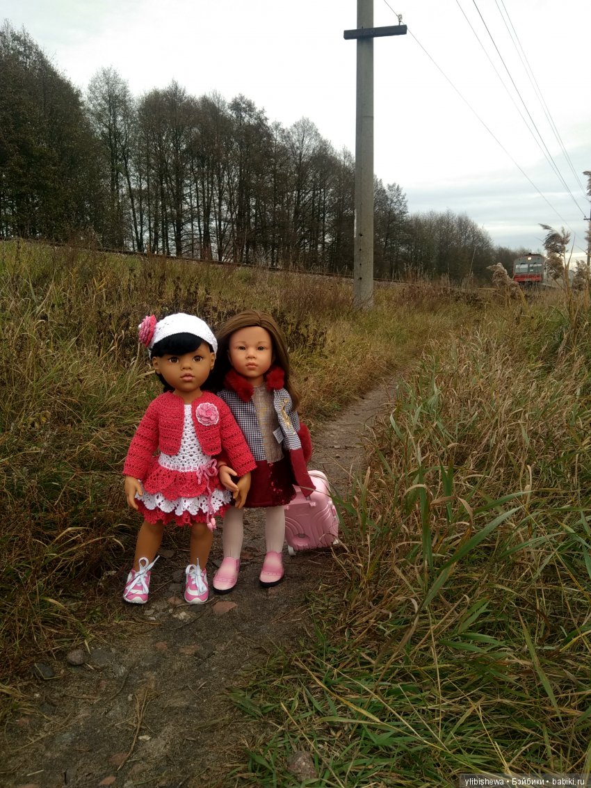 Эмилия приехала! Или как мы ходили Валентину встречать