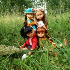 Corolle - мои куколки цветочки