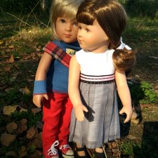 Осенняя прогулка с Тони и Симоном