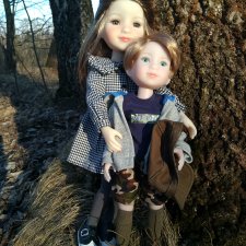 Весна. Прогулка с Руби Ред