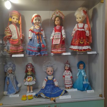 Выставка кукольной коллекции.