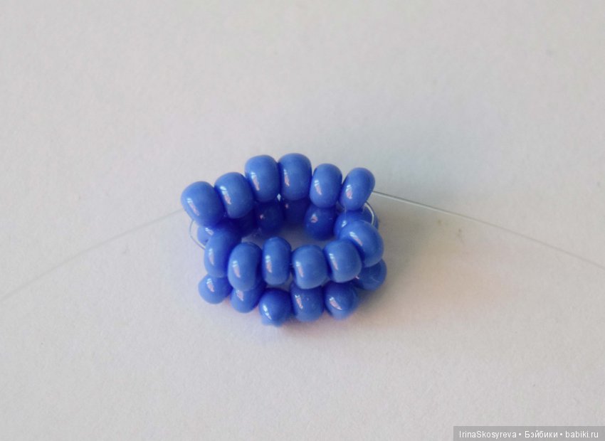 Аналогично выполняем ещё 2 ряда