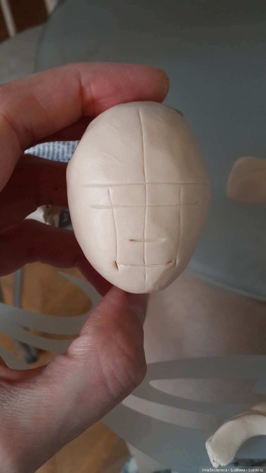 Первый опыт куколок из пластики "Фимо" (фото 4)