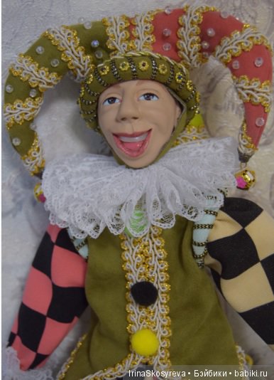 Первый опыт куколок из пластики "Фимо" (фото 7)