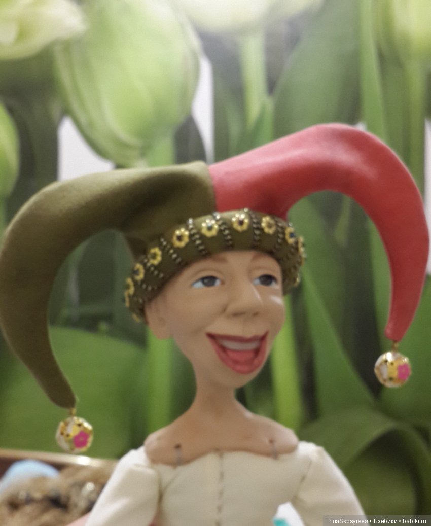 Первый опыт куколок из пластики "Фимо" (фото 6)