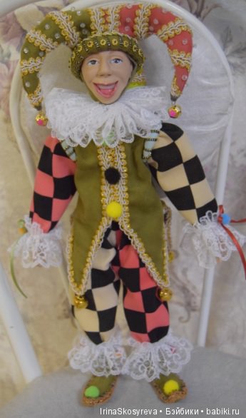 Первый опыт куколок из пластики "Фимо" (фото 8)