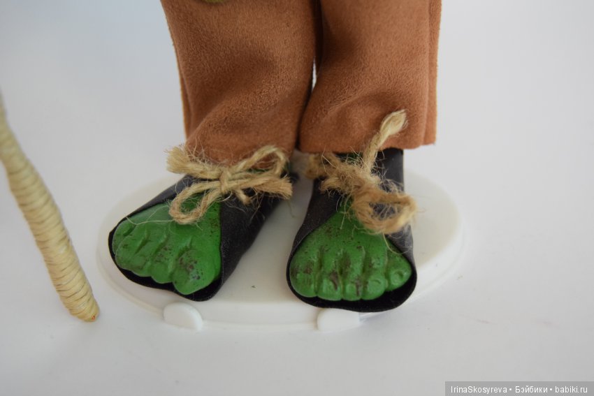 Первый опыт куколок из пластики "Фимо"