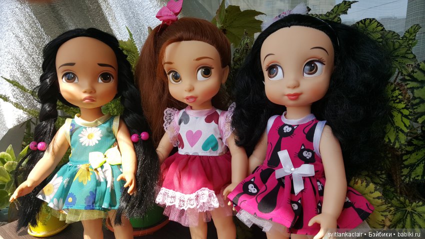 Мои девчата Анимашки — Куклы Disney Animators и Принцессы Диснея: Disney Store