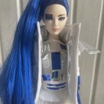 Цена снижена,продажа срочная!!!Коллекционная Барби Звездные войны Barbie Star Wars R2D2