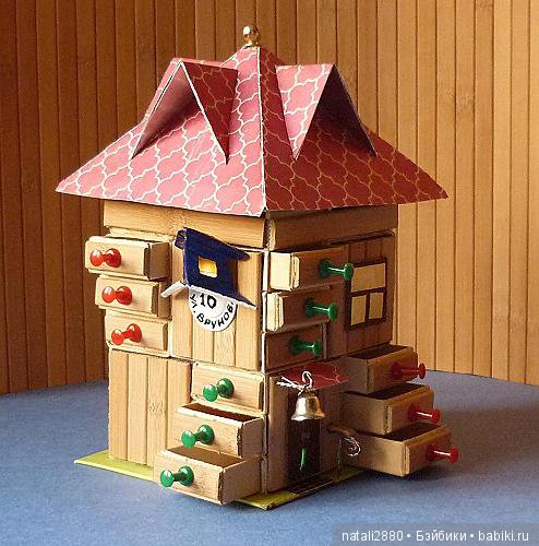 Как построить домик из спичек