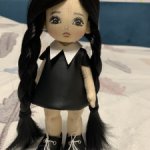 Хорошенькая текстильная Уэнсдей