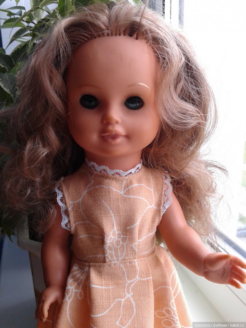Сестрички встретились — Ремонт кукол СССР и ГДР (немок): чернота (фото 5)