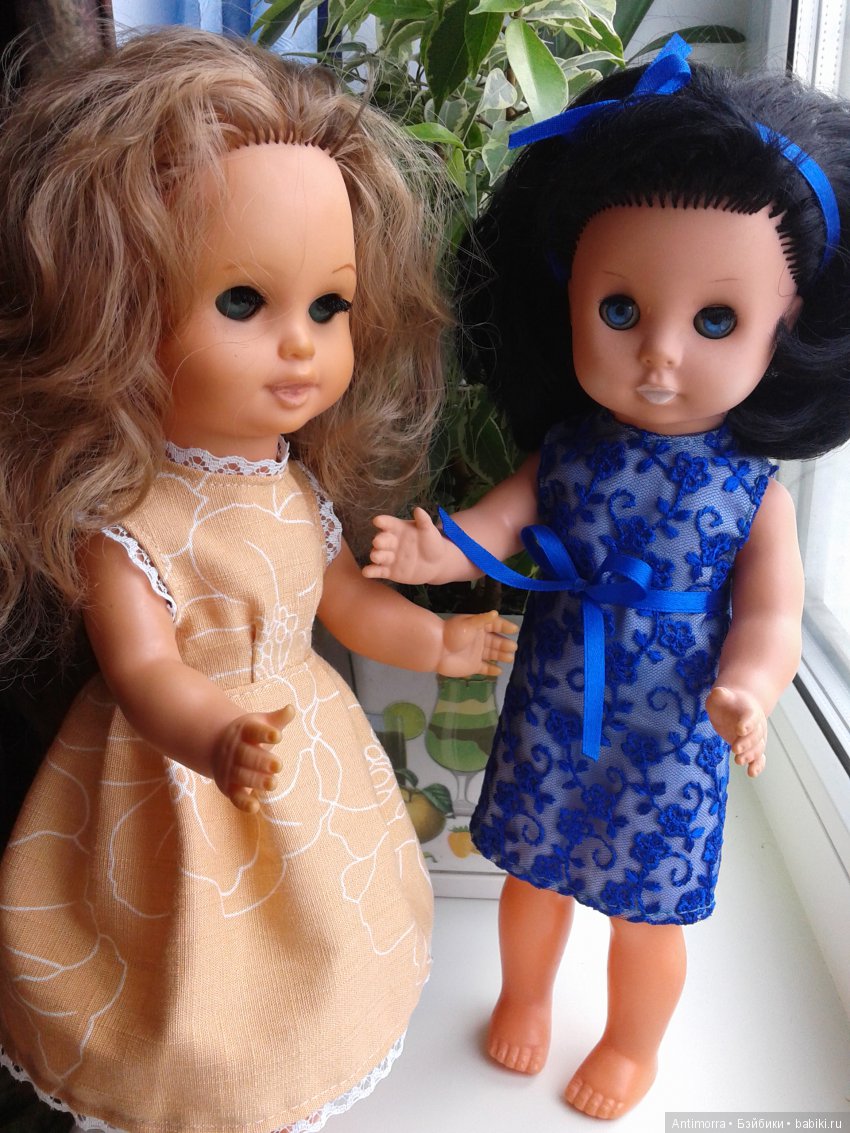 Сестрички встретились — Ремонт кукол СССР и ГДР (немок): чернота (фото 6)