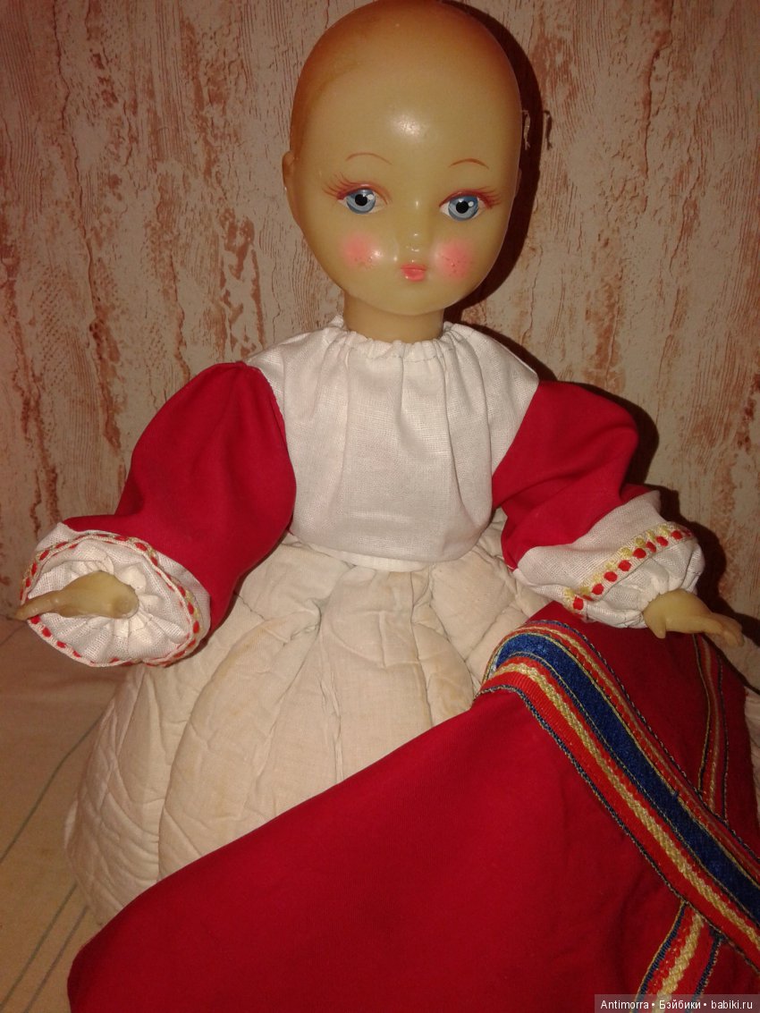 Кукла-грелка — Реставрация и преображение кукол: ремонт (фото 4)