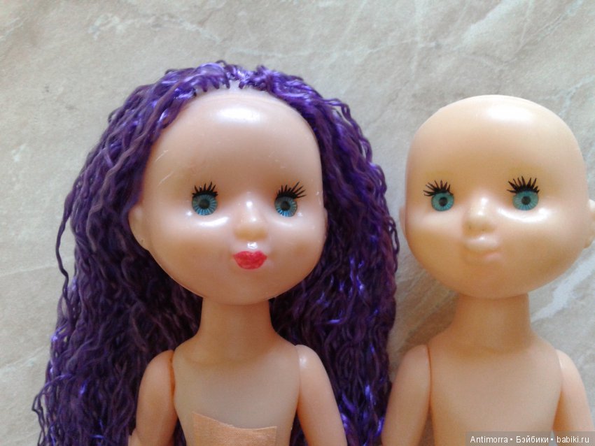 Парочка шарнирок — Перепрошивка волос и восстановление париков: МК (фото 4)