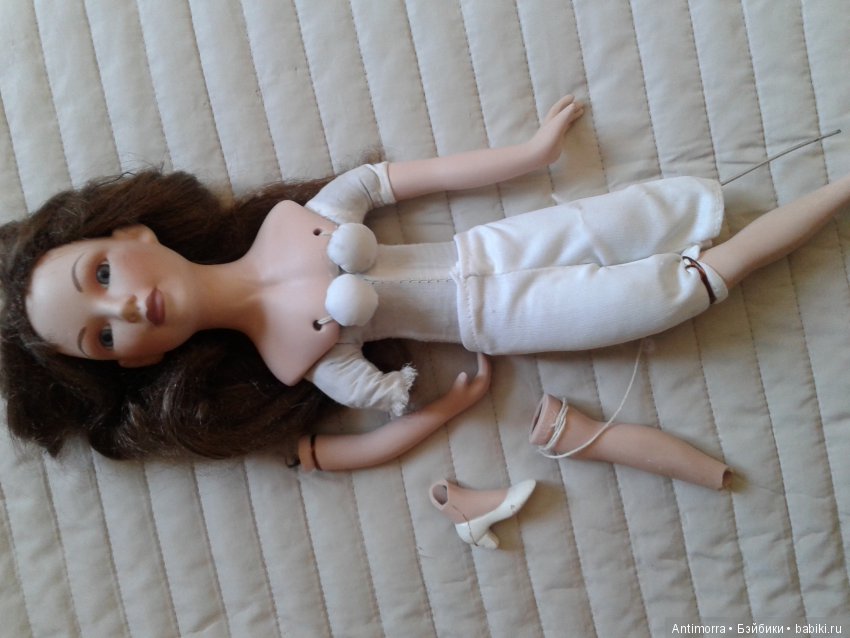 Ремонт по-быстрому — Ремонт и реставрация фарфоровых кукол: склейка (фото 2)