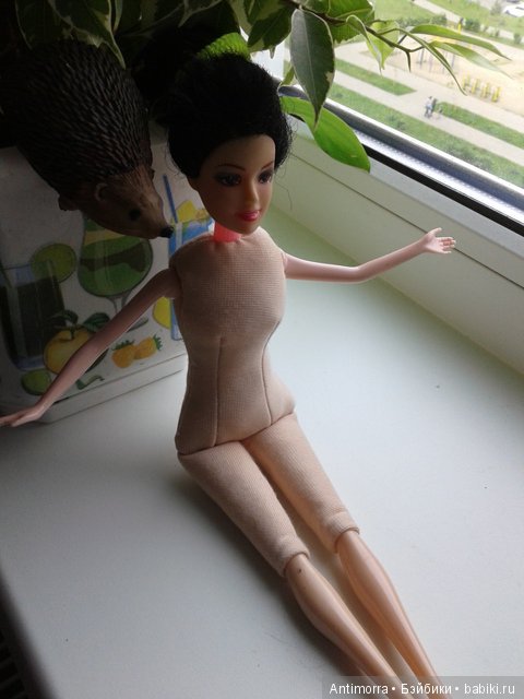 Мягкая барбейка — Реставрация и преображение кукол: ремонт (фото 4)