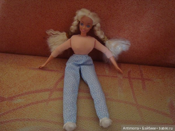 Мягкая барбейка — Реставрация и преображение кукол: ремонт (фото 2)