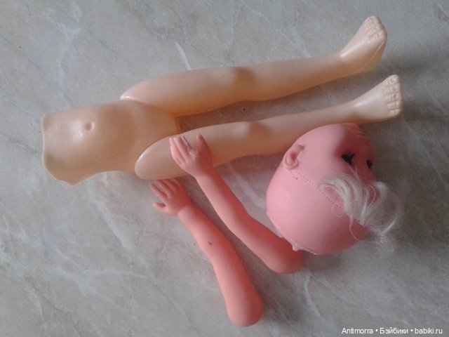 Кукла из "остатков" — Реставрация и преображение кукол: ремонт