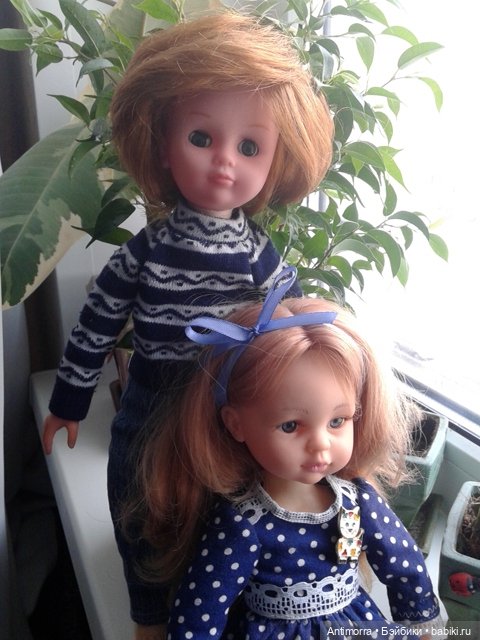 Кукла из "остатков" — Реставрация и преображение кукол: ремонт (фото 8)