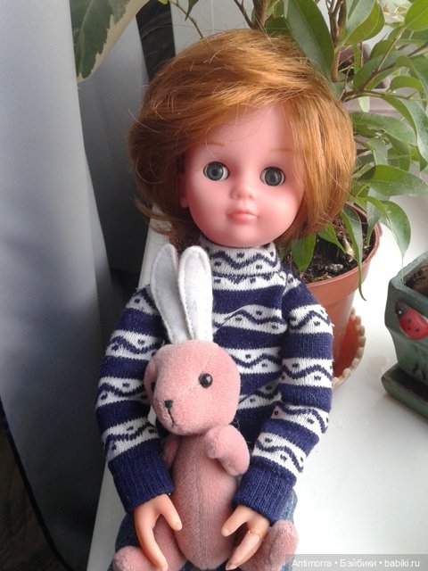 Кукла из "остатков" — Реставрация и преображение кукол: ремонт (фото 9)