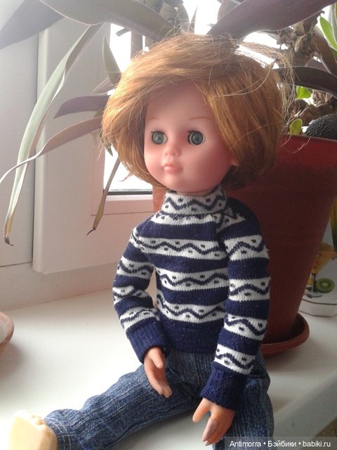 Кукла из "остатков" — Реставрация и преображение кукол: ремонт (фото 6)