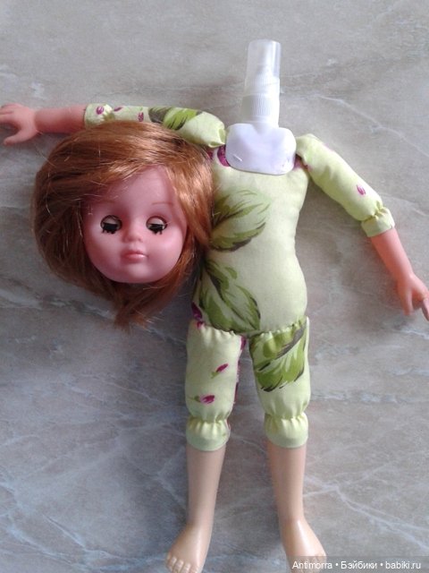 Кукла из "остатков" — Реставрация и преображение кукол: ремонт (фото 3)