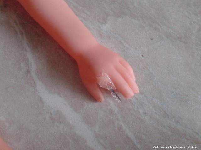 Кукла из "остатков" — Реставрация и преображение кукол: ремонт (фото 2)