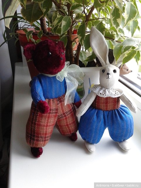 Игрушки для старой куклы — Текстильные игрушки и примитивы: кофейные (фото 5)