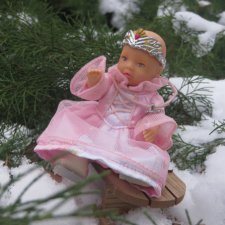 "Принцесса льда" в своей стихии или снежные феи mini baby born