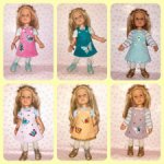 Сарафан вельвет микро для готц литтл кидс gotz little kids 36