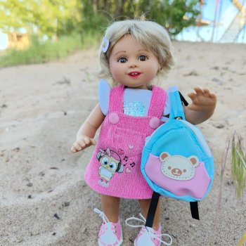 Милочка на пляже. Первый выезд. (виниловые куклыGabrielle Muller)